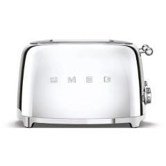Smeg 50s Style TSF03SSEU Toaster in Chrome – Retro Elegance for Your Kitchen!